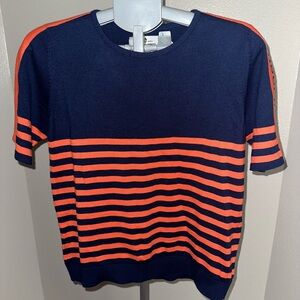 Emerson Street Auburn Tigers Short Sleeve Sweater